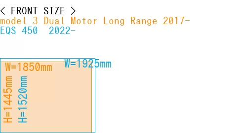 #model 3 Dual Motor Long Range 2017- + EQS 450+ 2022-